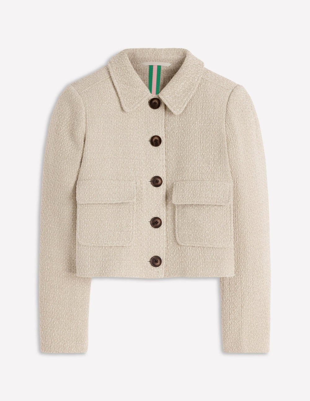 Lisburn Patch Pocket Jacket-Neutral / Boden Sale