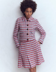 Lisburn Patch Pocket Jacket-Pink Textured / Boden On sale