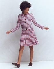 Lisburn Patch Pocket Jacket-Pink Textured / Boden On sale
