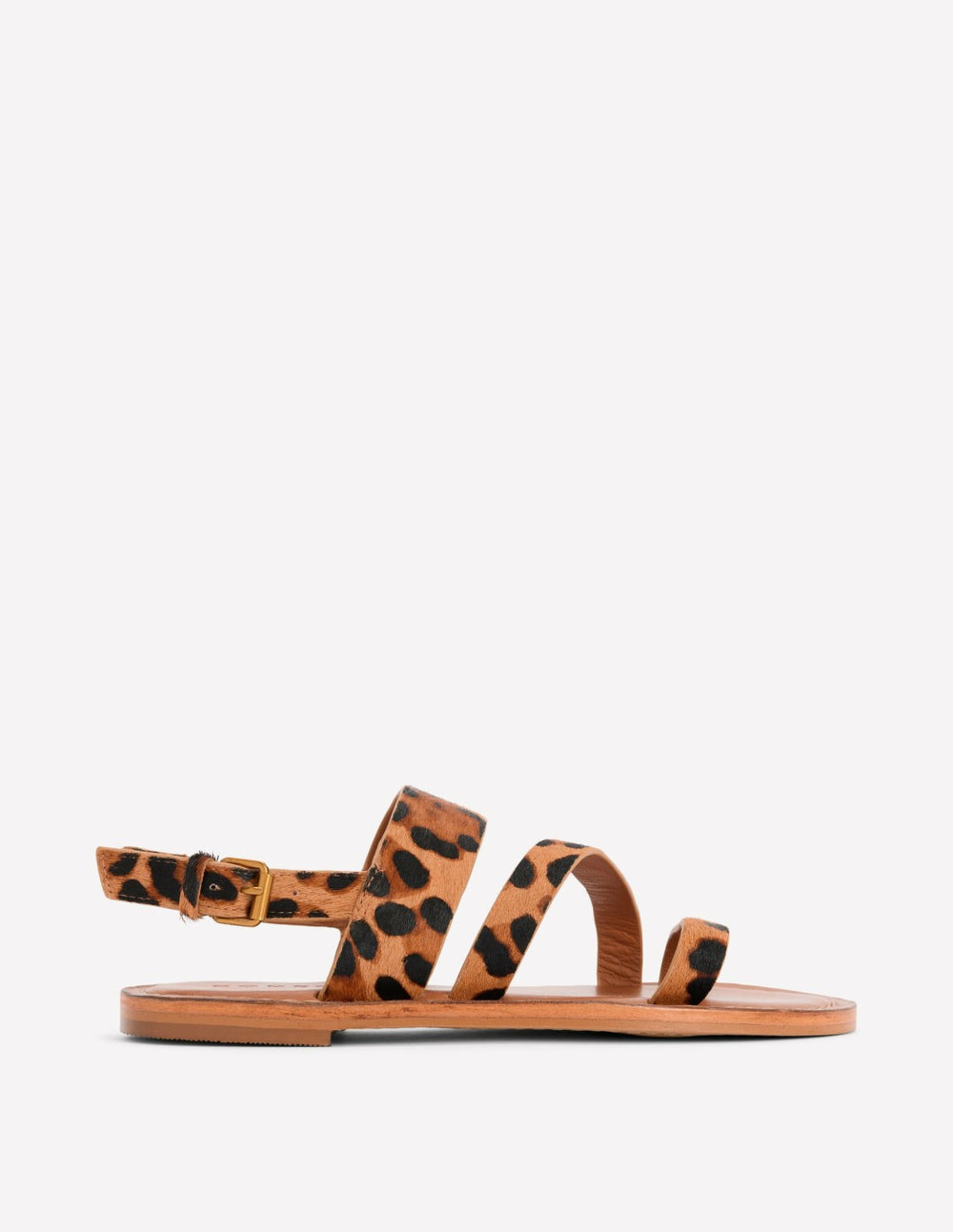 Asymmetric Sandal-Leopard / Boden