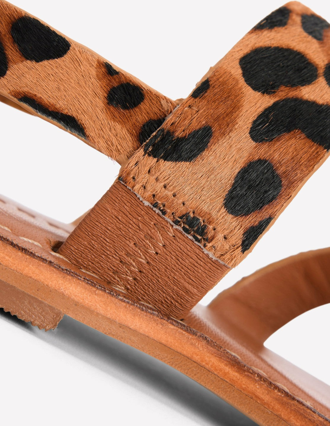 Asymmetric Sandal-Leopard / Boden