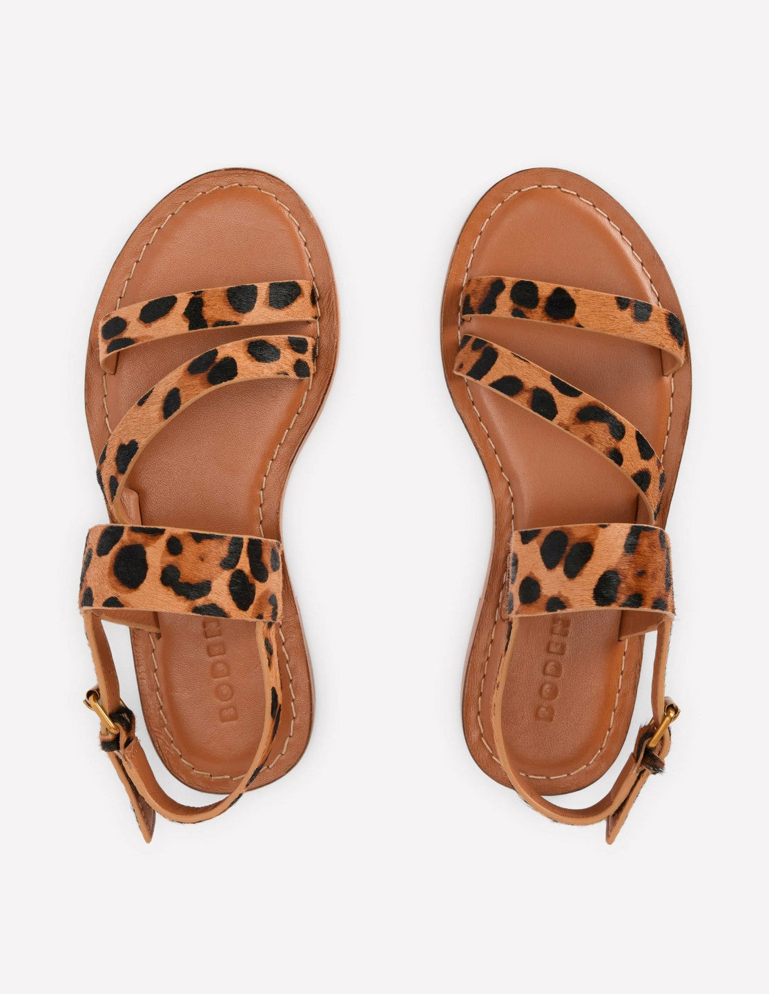 Asymmetric Sandal-Leopard / Boden