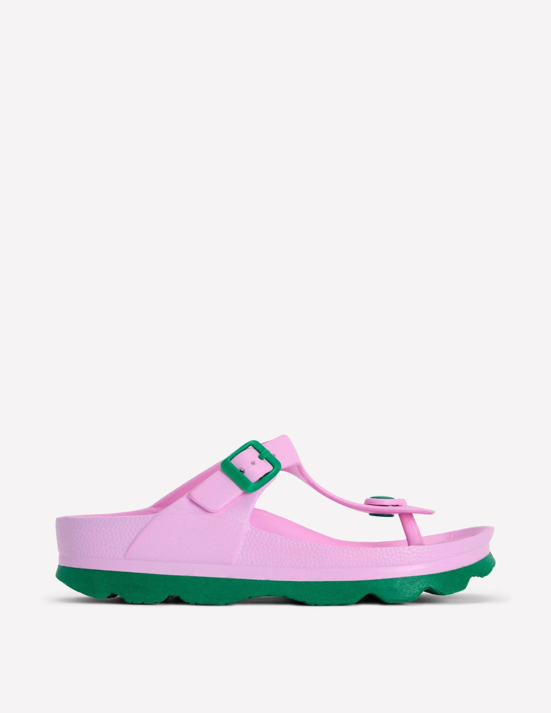 Lyla Toe Post Sandals-Pink/Green / Boden Discount