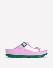 Lyla Toe Post Sandals-Pink/Green / Boden Discount