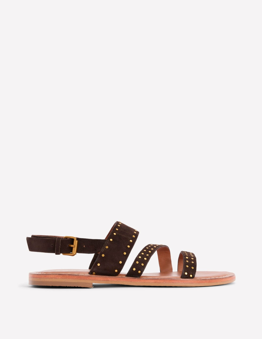 Asymmetric Sandal-Bitter Chocolate / Boden Outlet
