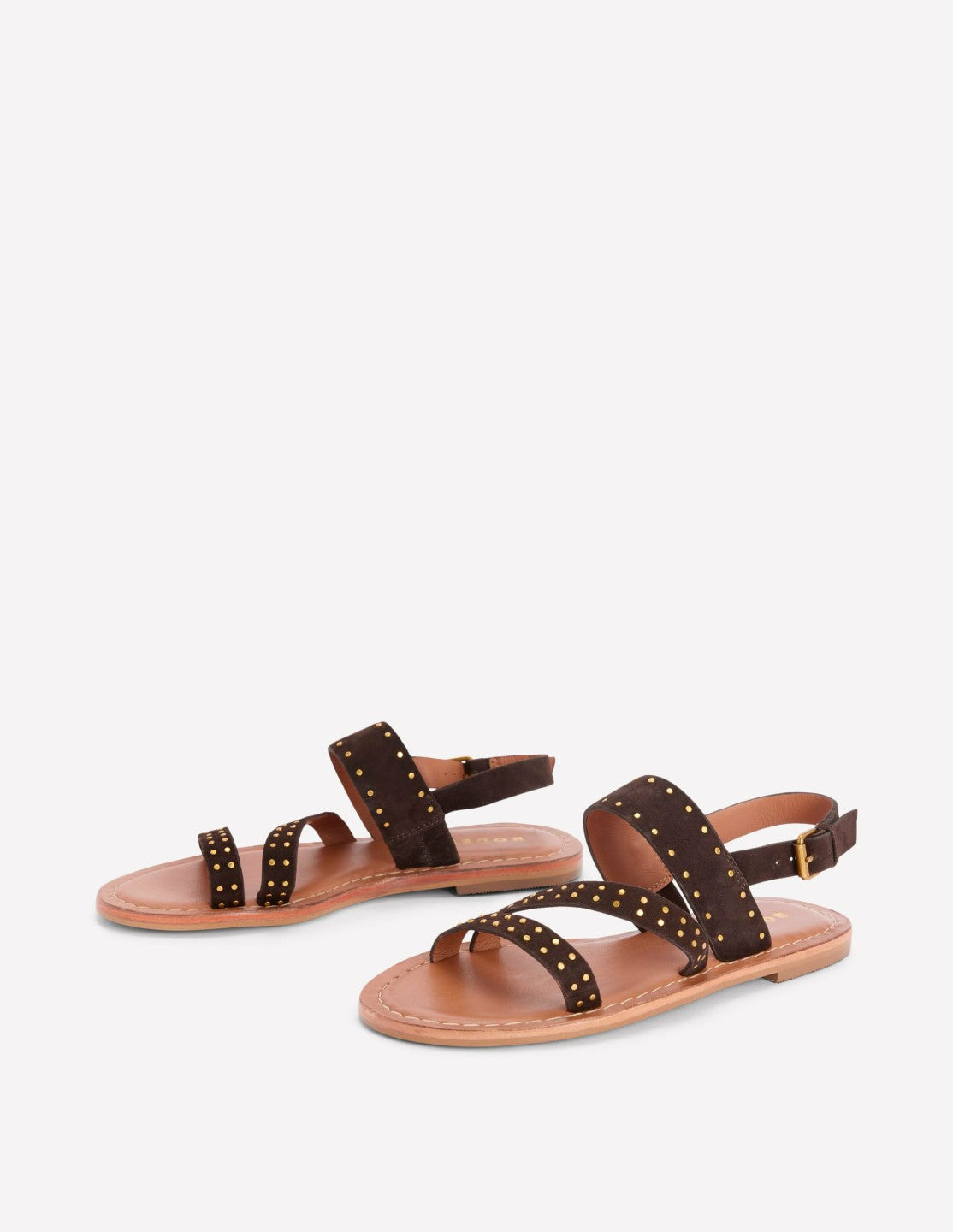 Asymmetric Sandal-Bitter Chocolate / Boden Outlet