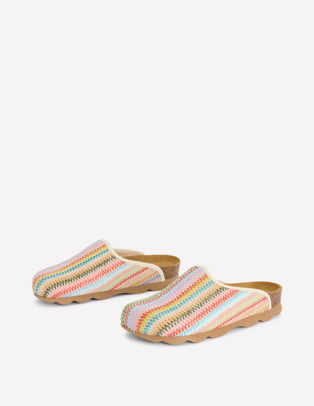 Lyla Colour Block Clogs-Multi Weave / Boden us