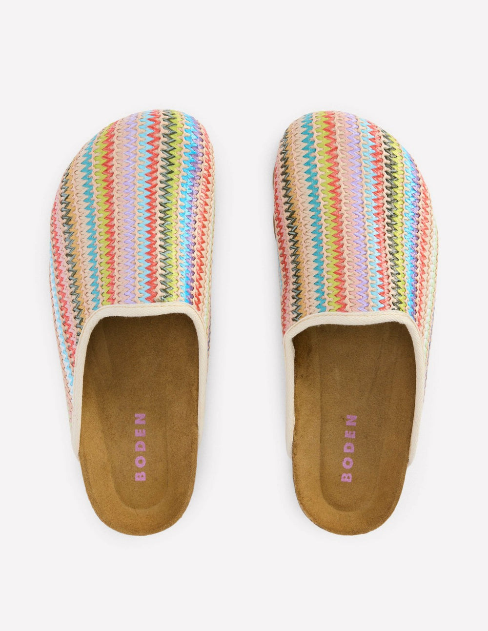 Lyla Colour Block Clogs-Multi Weave / Boden us