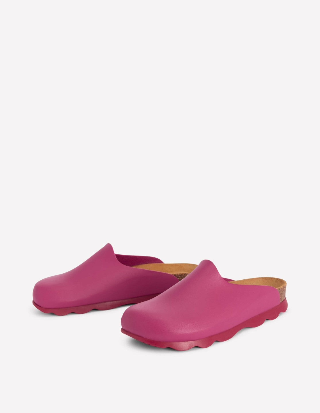 Lyla Colour Block Clogs-Pink/Red / Boden