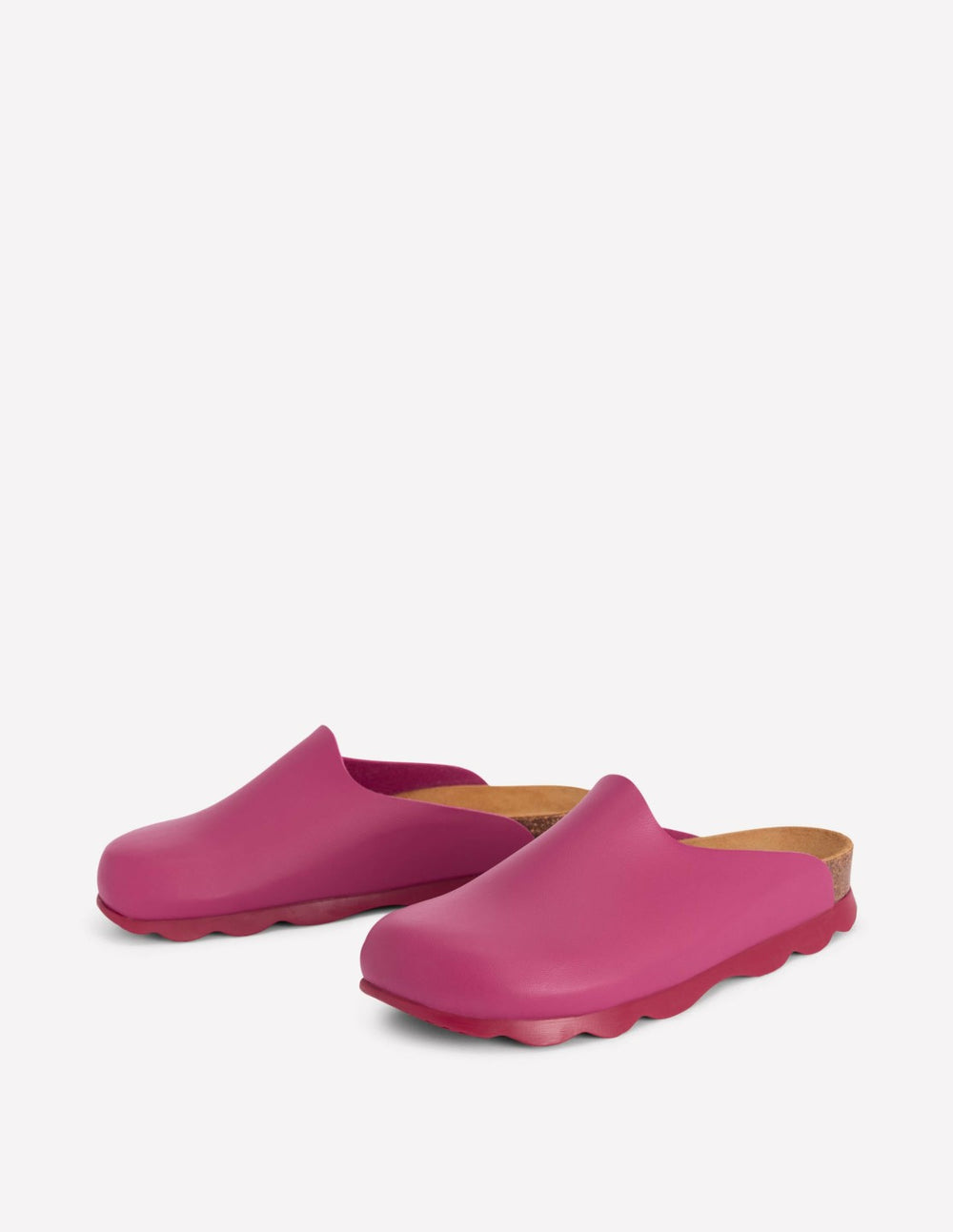 Lyla Colour Block Clogs-Pink/Red / Boden