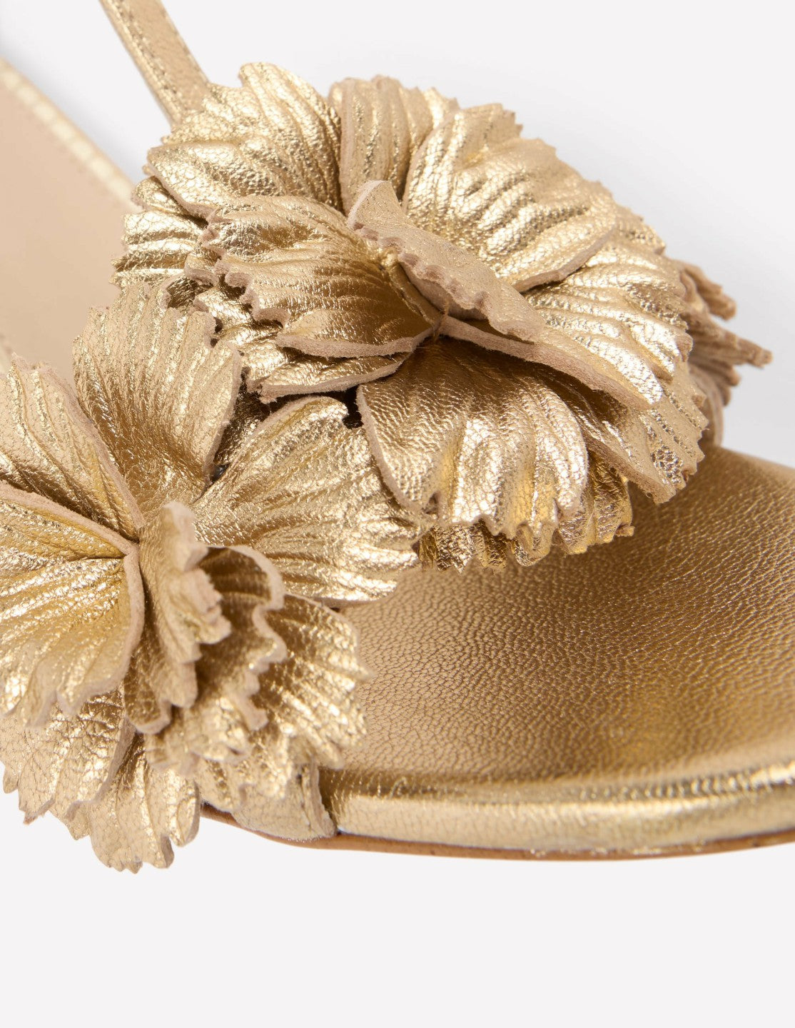 Flower Sandals-Gold / Boden Discount