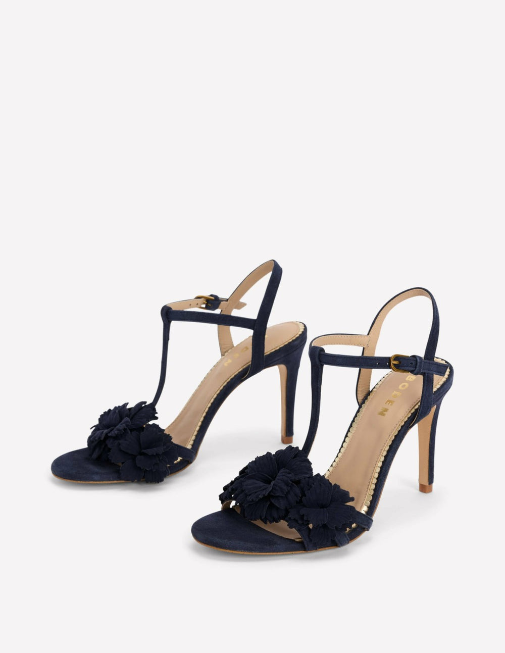Flower Sandals-Navy / Boden On sale