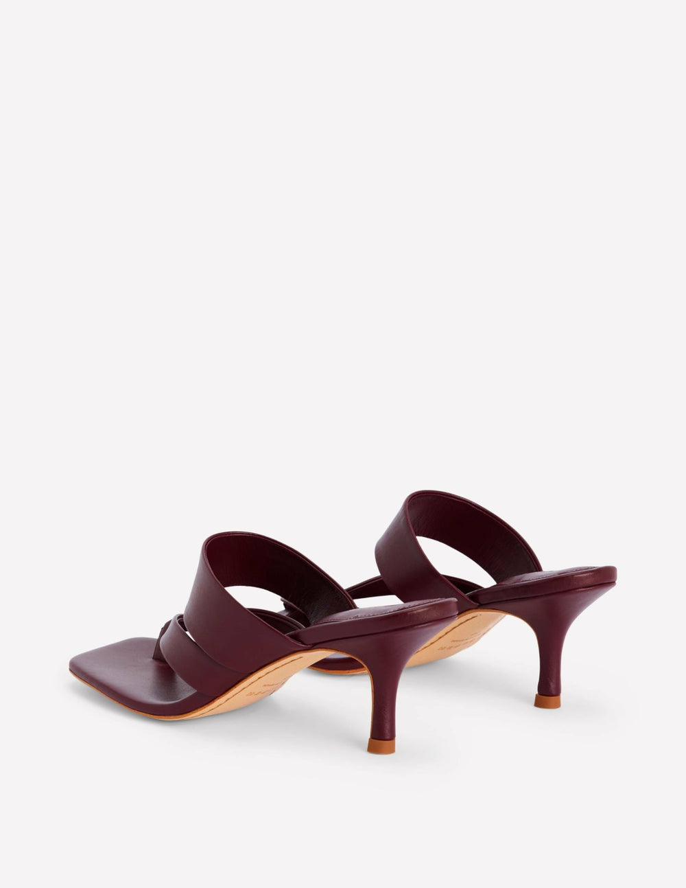 Toe Post Kitten Heel Sandal-Deep Wisteria / Boden Online