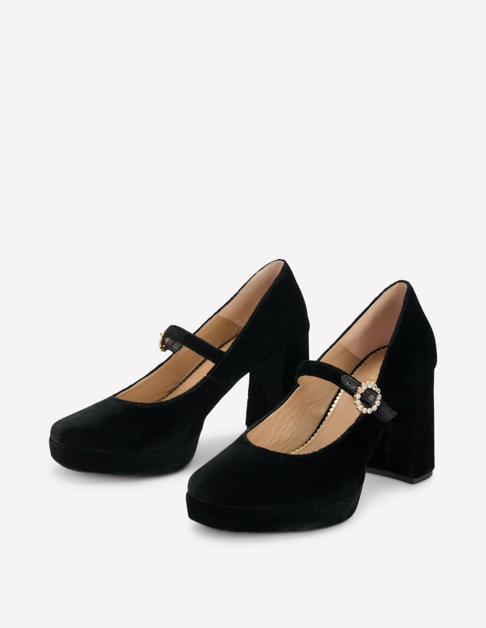 Platform Mary Janes-Black / Boden Online