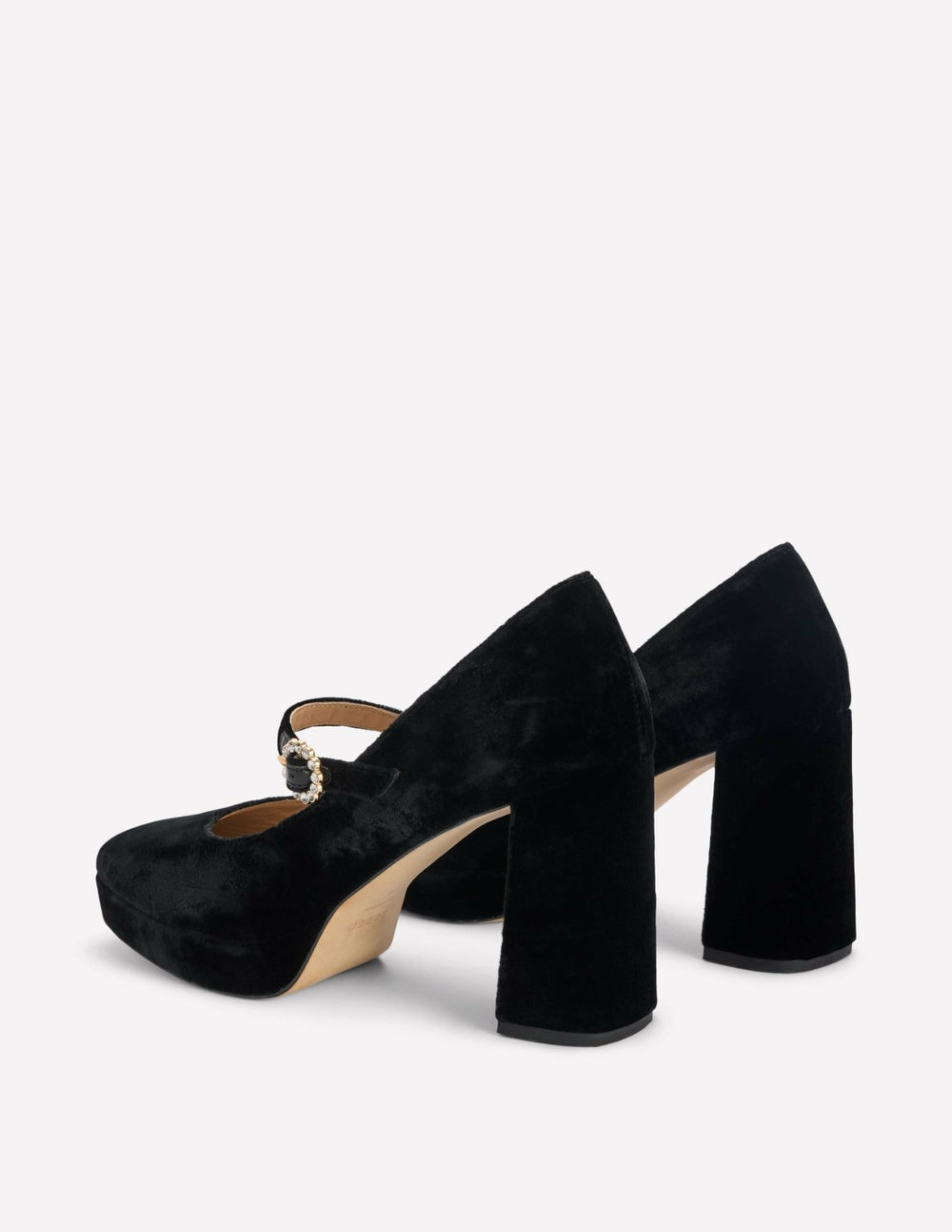 Platform Mary Janes-Black / Boden Online