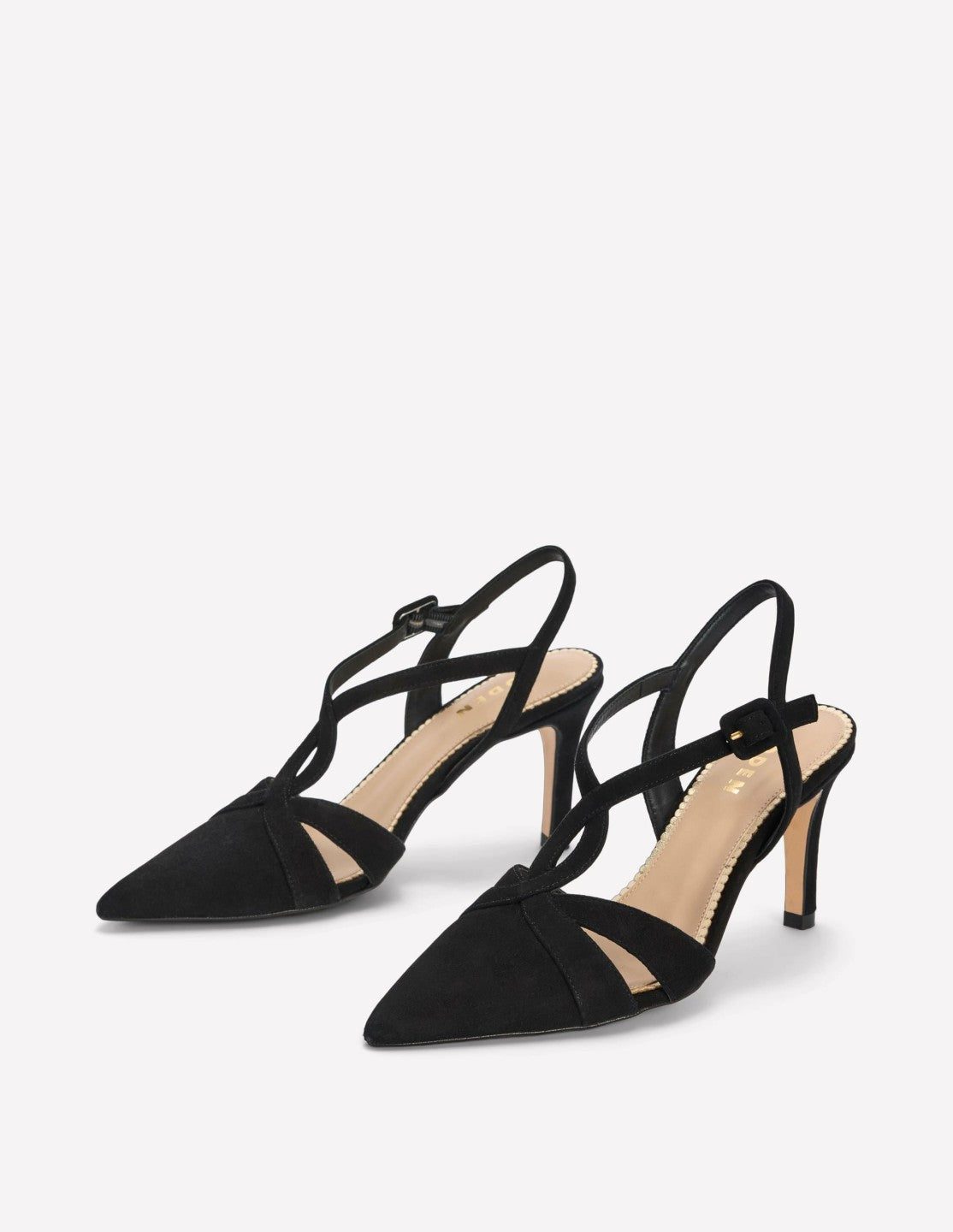 Point Interlocked Heels-Black / Boden Discount