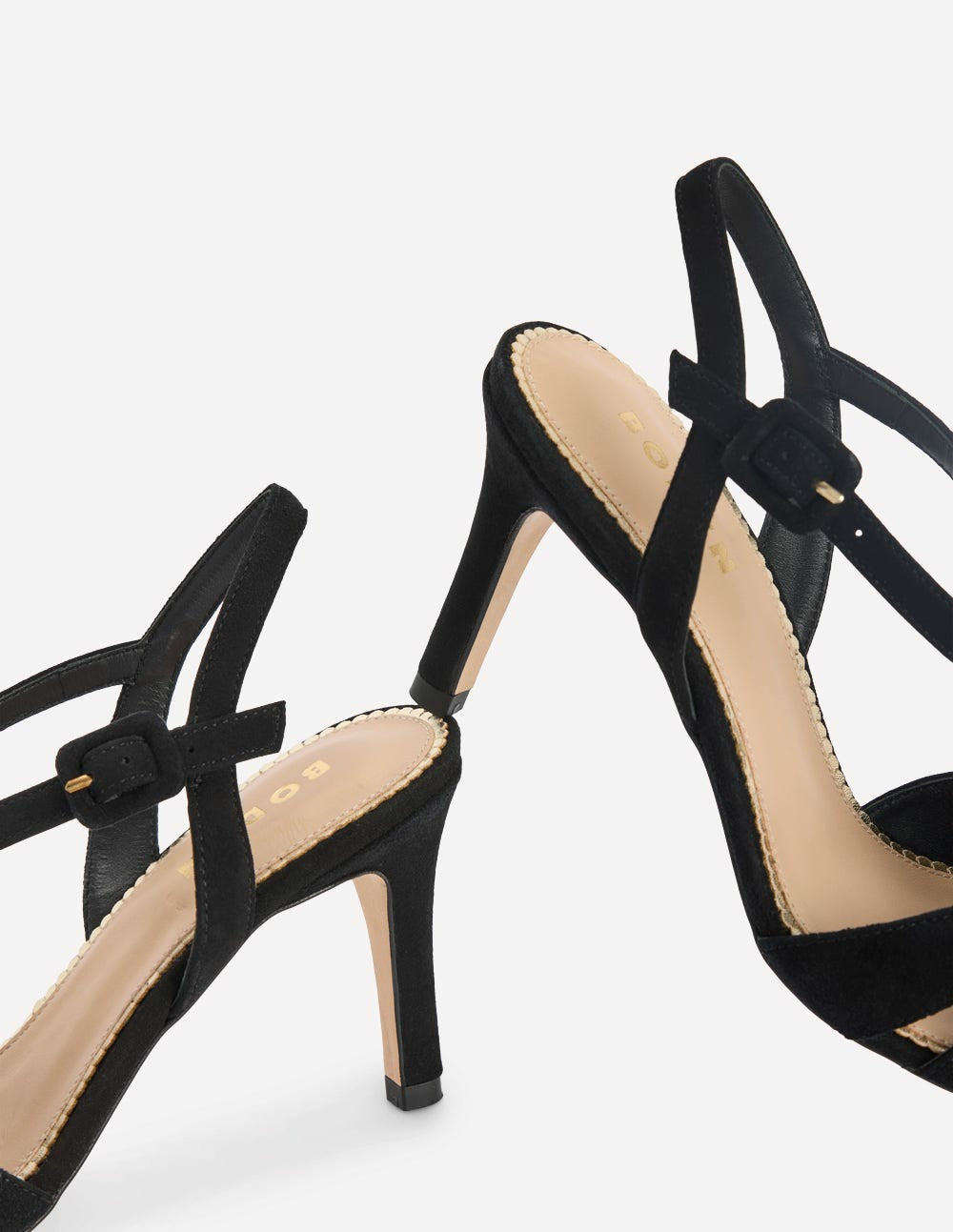 Point Interlocked Heels-Black / Boden Discount