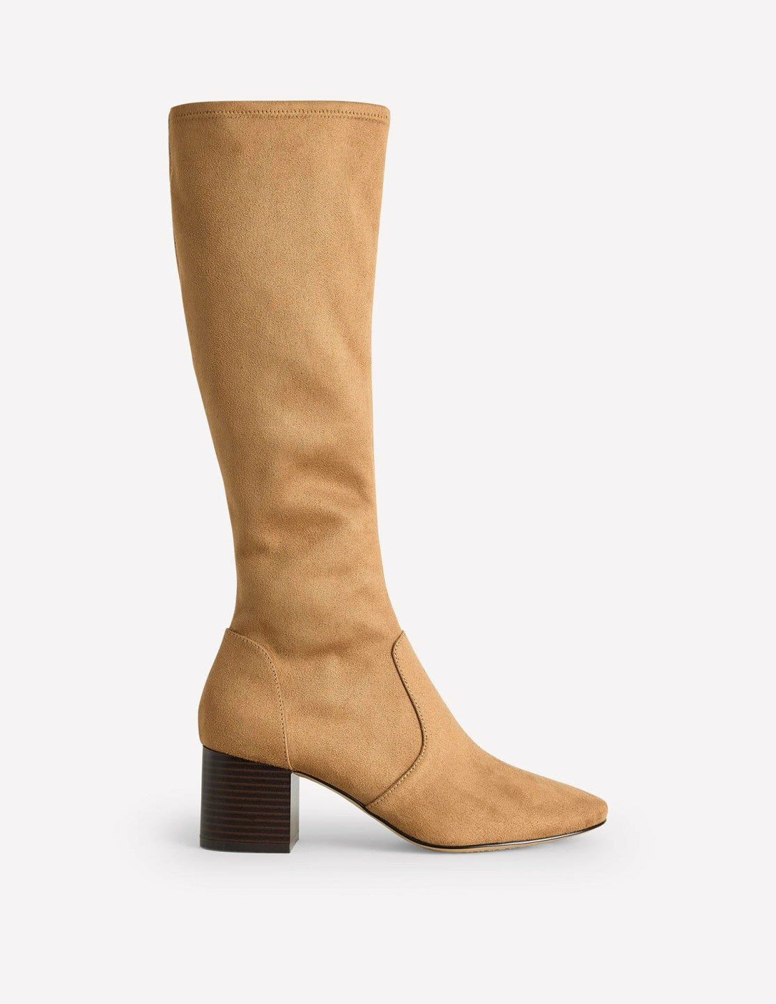 Stretch Knee Heel Boots-Acorn / Boden Sale