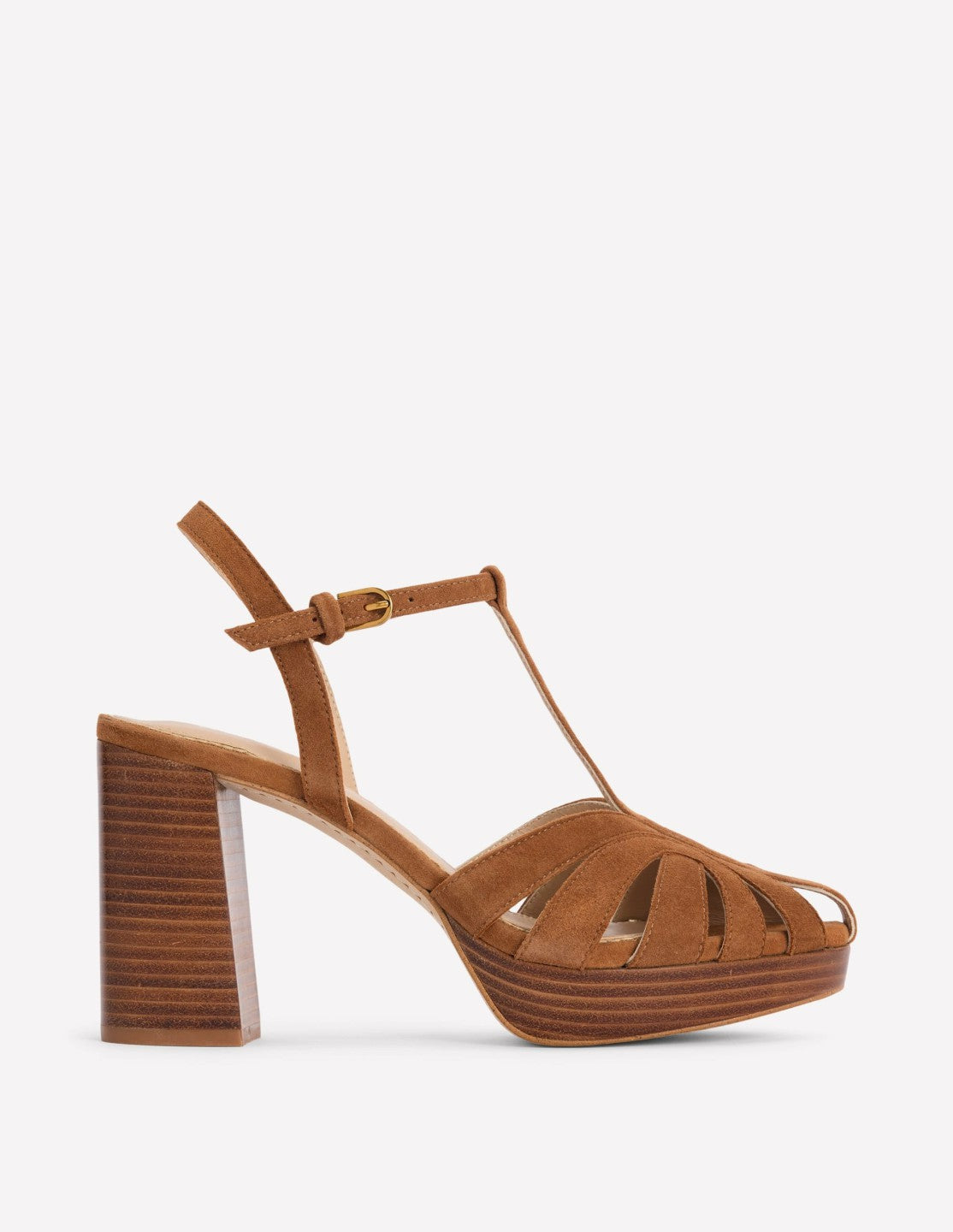 Platform Cage Sandals-Tan / Boden Online