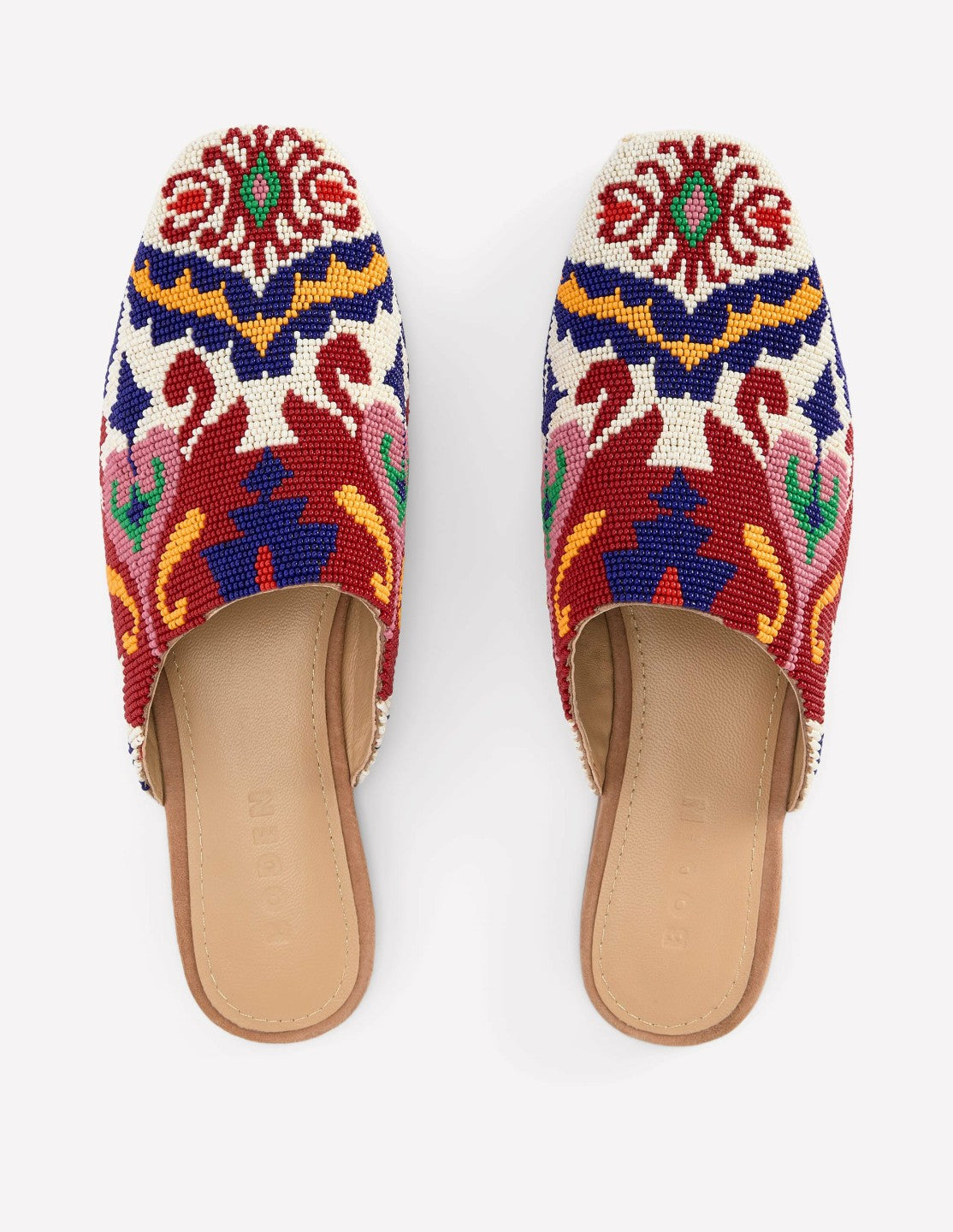 Mule Slipper Loafer-Multi Bead / Boden us