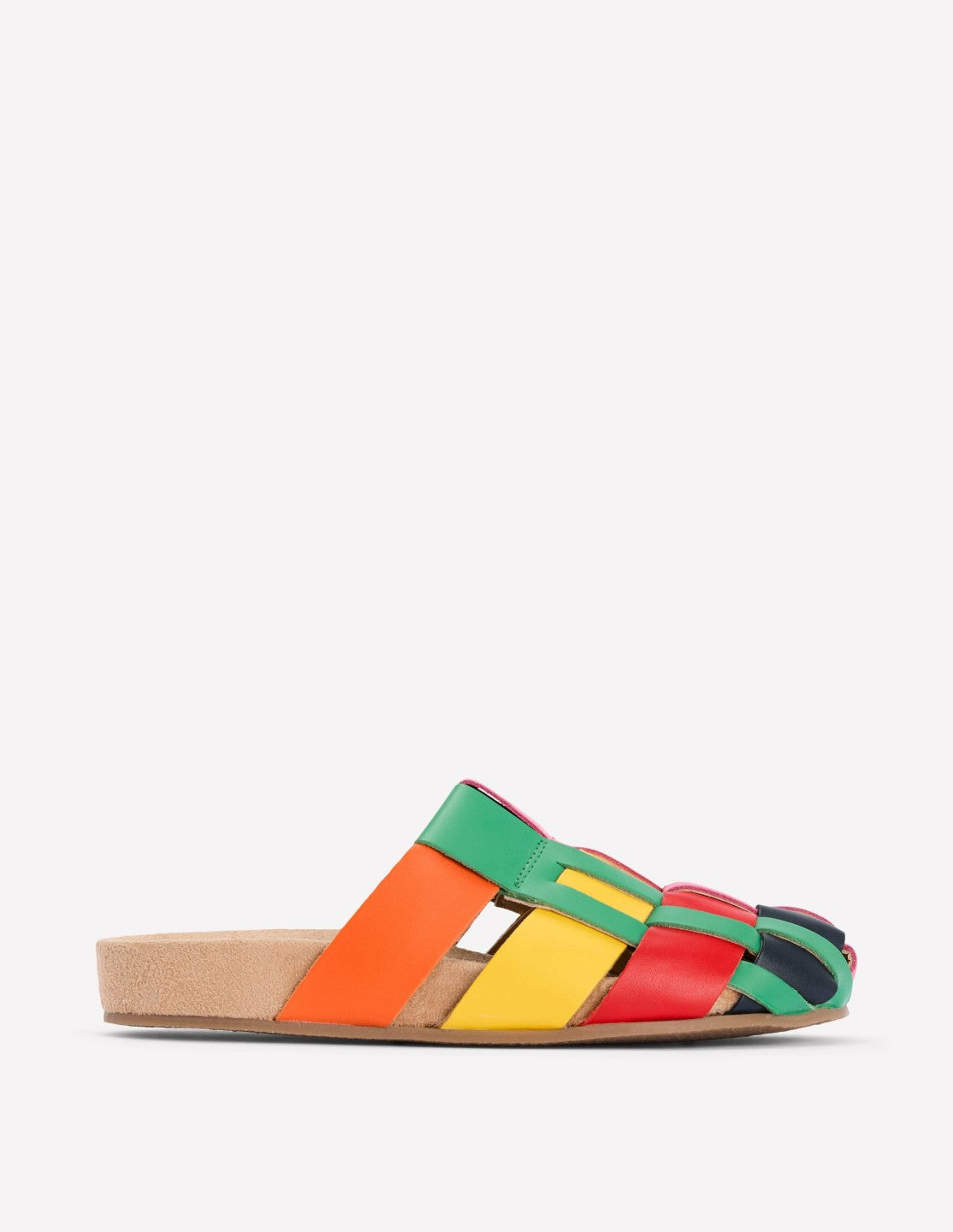 Loretta Multi Strap Clog-Multi / Boden Sale