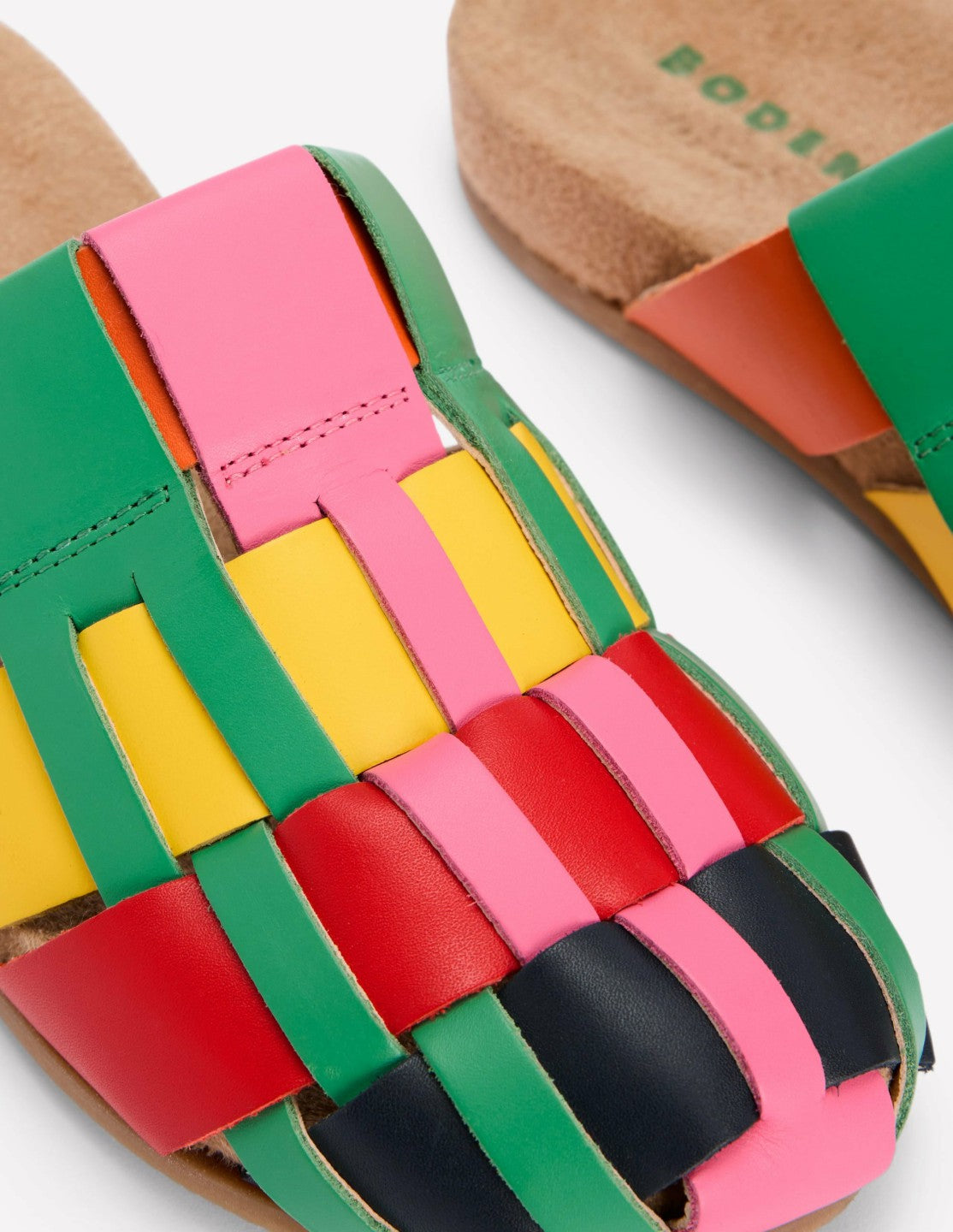 Loretta Multi Strap Clog-Multi / Boden Sale