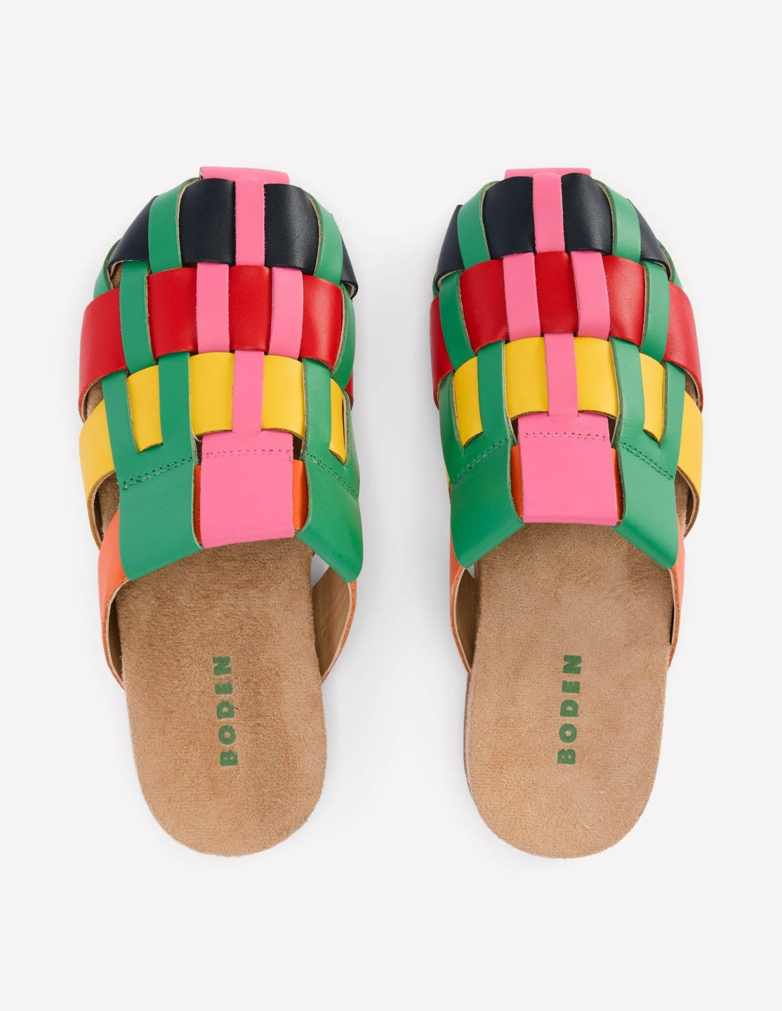 Loretta Multi Strap Clog-Multi / Boden Sale