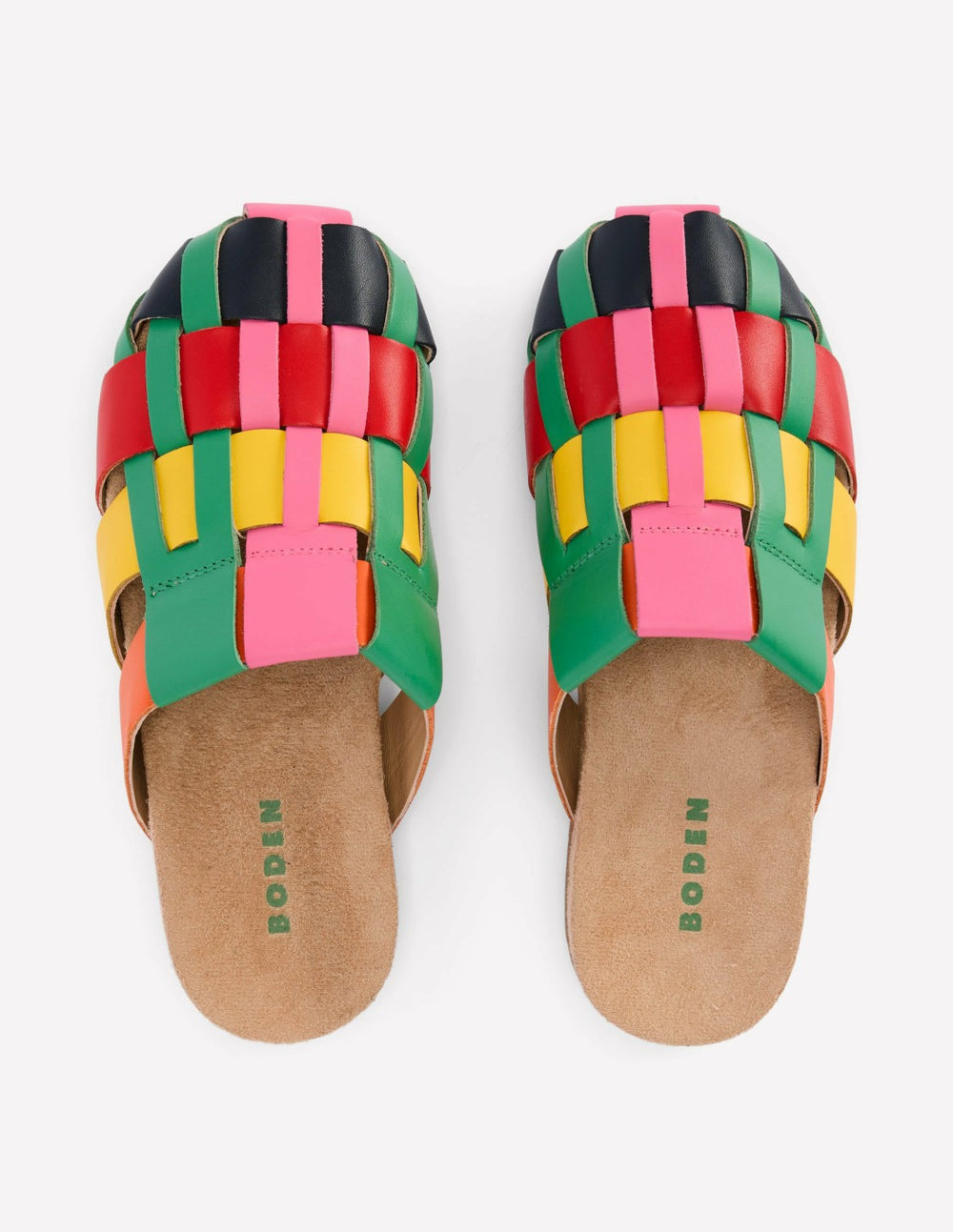 Loretta Multi Strap Clog-Multi / Boden Sale