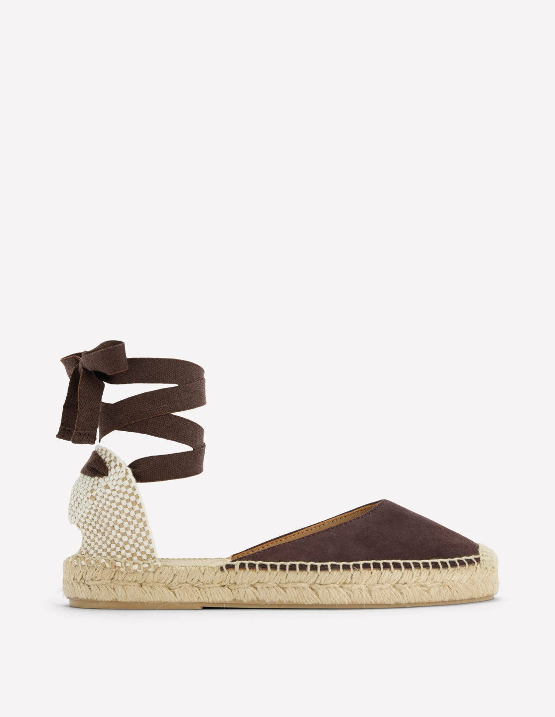 Cassie Flat Espadrilles-Bitter Chocolate / Boden Outlet