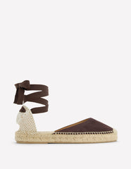 Cassie Flat Espadrilles-Bitter Chocolate / Boden Outlet