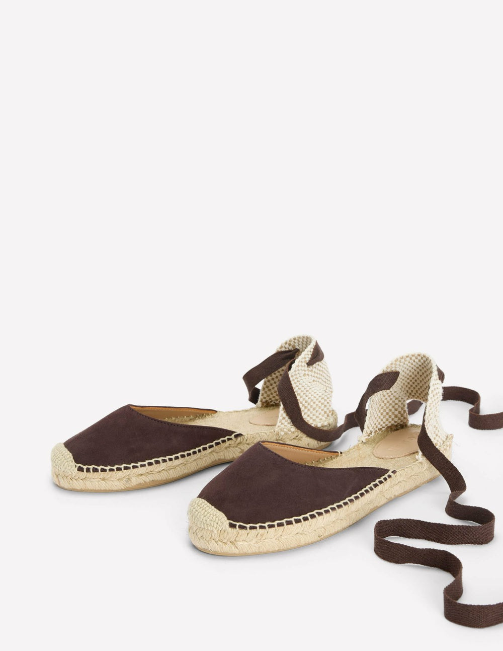 Cassie Flat Espadrilles-Bitter Chocolate / Boden Outlet