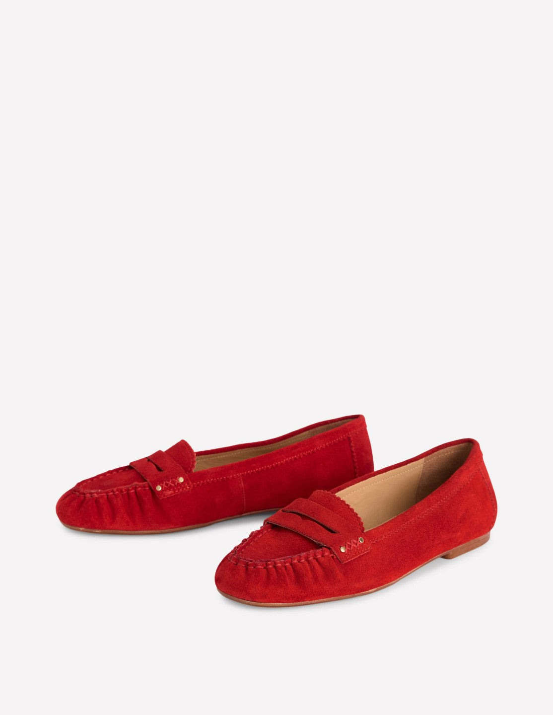 Classic Penny Loafers-Red / Boden On sale