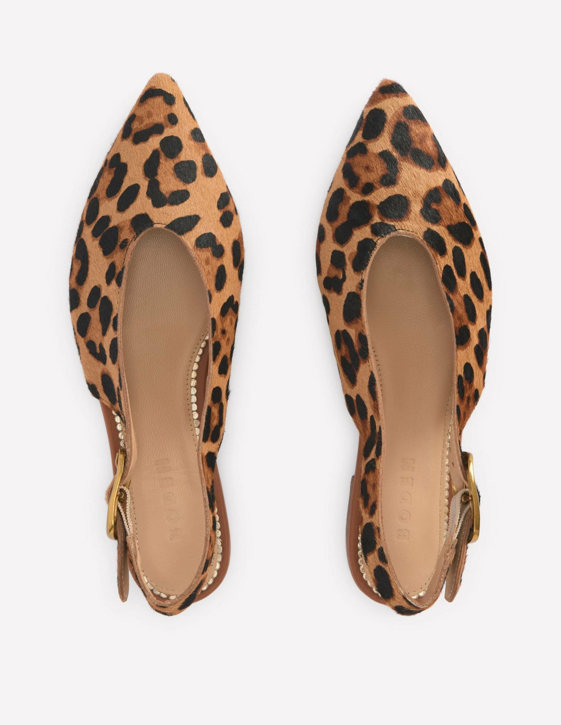 High Cut Flat Point-Classic Leopard / Boden us