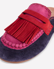 Etta Ghillie Mule Clogs-Colourblock / Boden