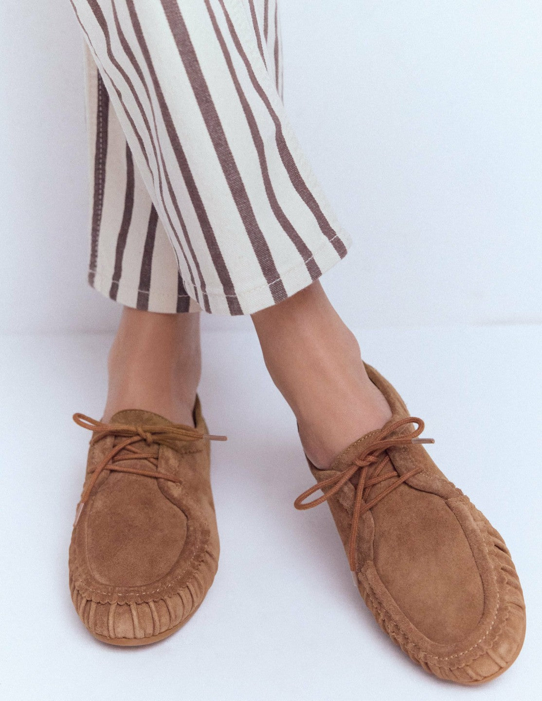 Soft Boat Shoes-Tan / Boden Sale