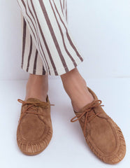 Soft Boat Shoes-Tan / Boden Sale