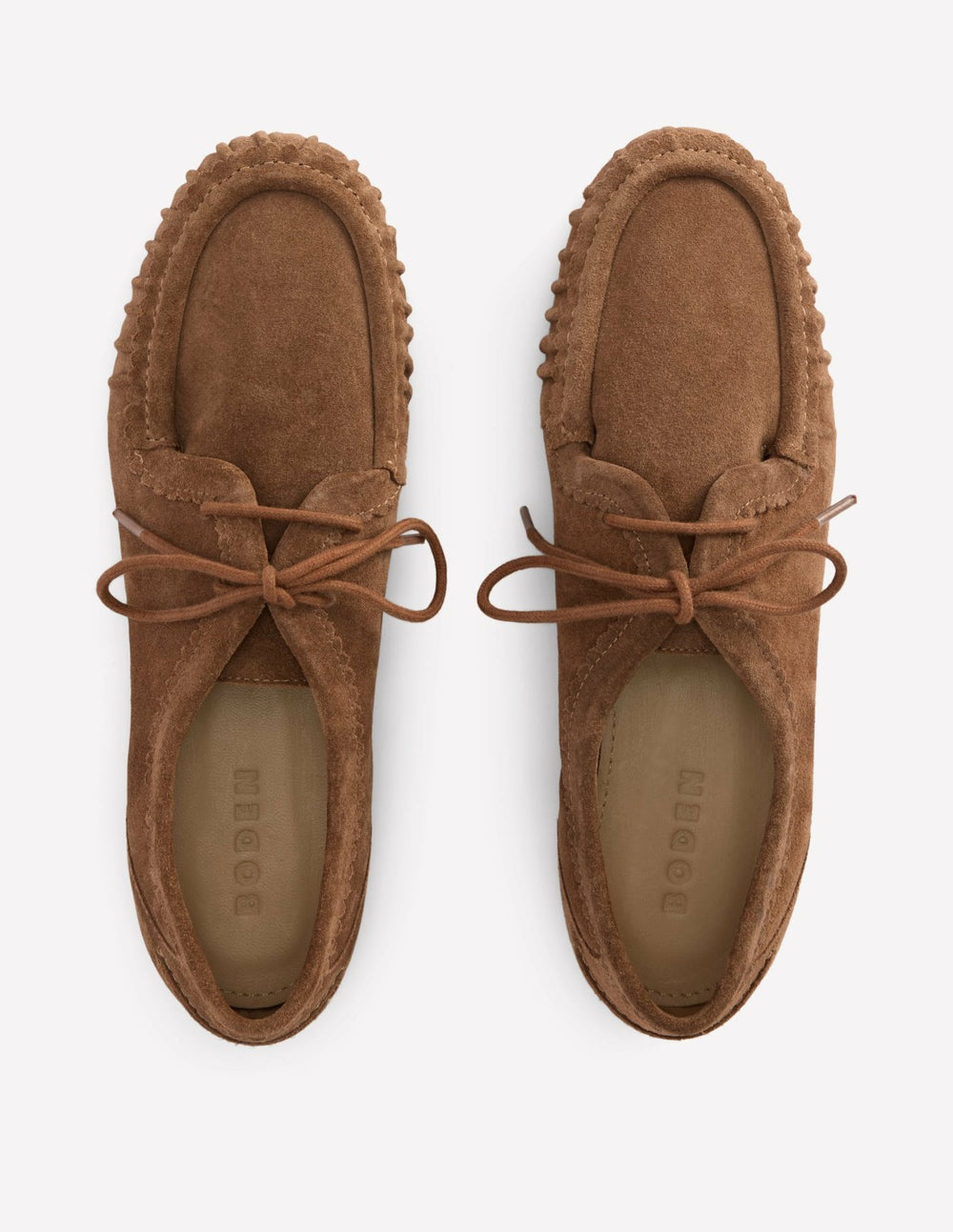 Soft Boat Shoes-Tan / Boden Sale