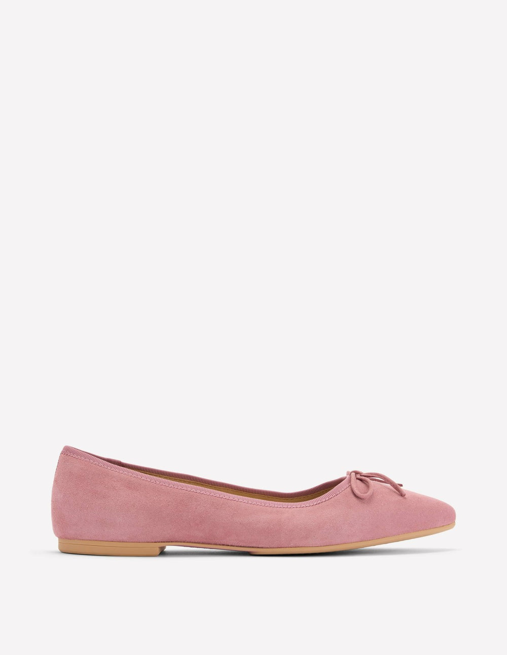 Point Flexi Sole Flats-Pink Suede / Boden Online