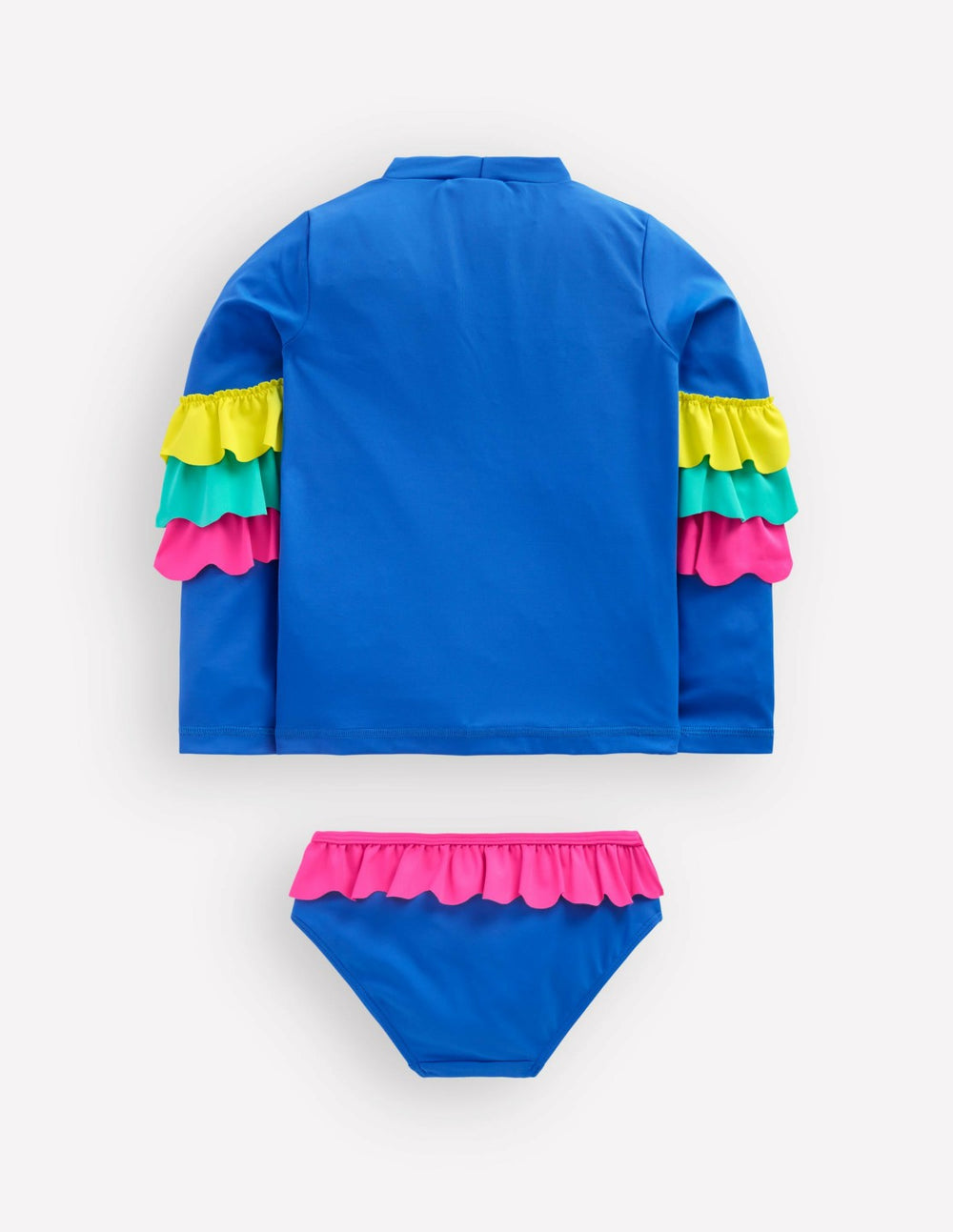 Appliqué Rash Vest Set-Azure Blue Parrot / Boden Outlet