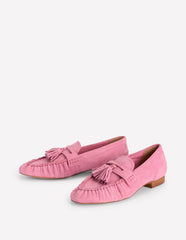 Soft Ruched Loafers-Pink Parfait / Boden On sale