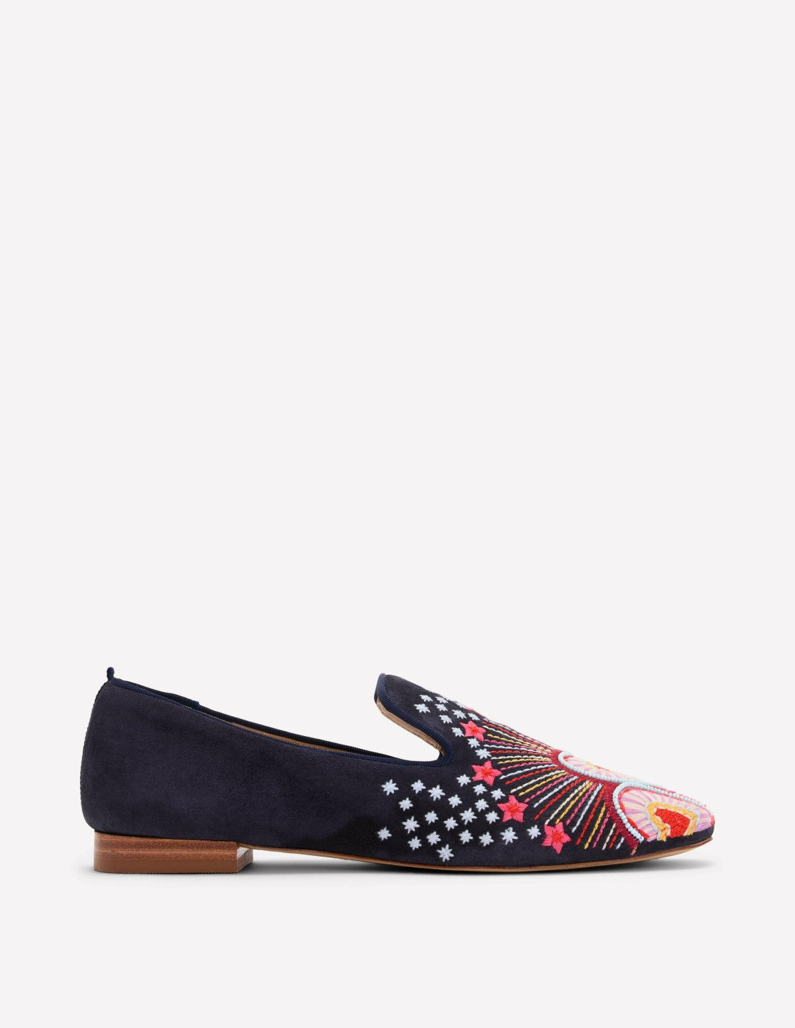Slipper Cut Loafers-Navy / Boden