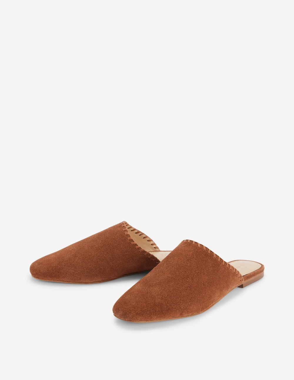 Mule Slipper Loafer-Tan Suede / Boden Online