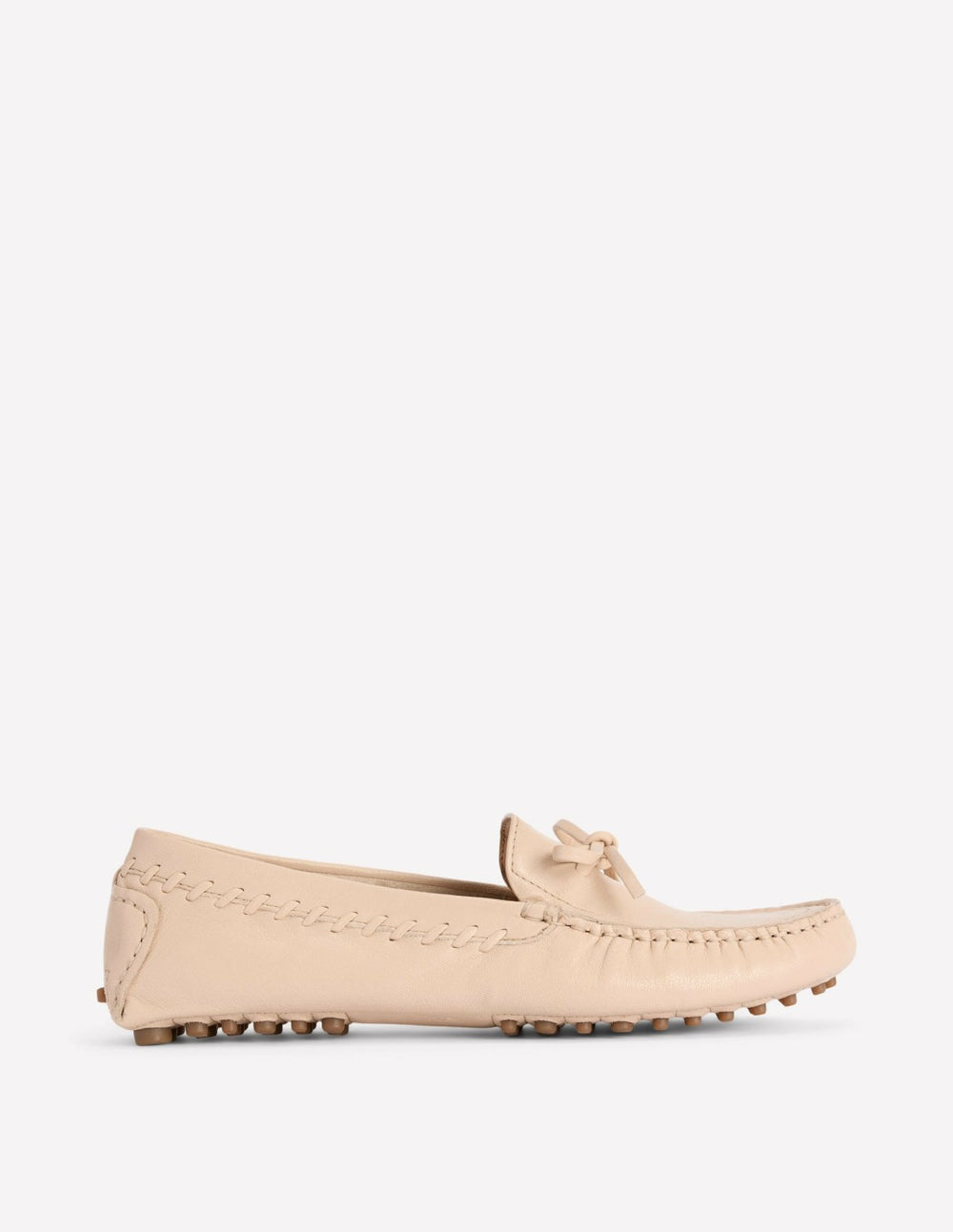 Heidi Stitched Soft Loafers-Ecru / Boden Outlet