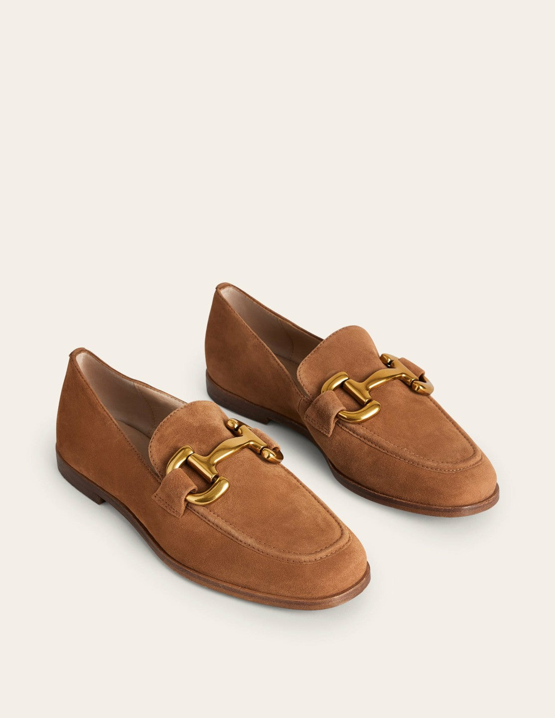 Iris Snaffle Loafers-Ginger Snap Suede / Boden On sale