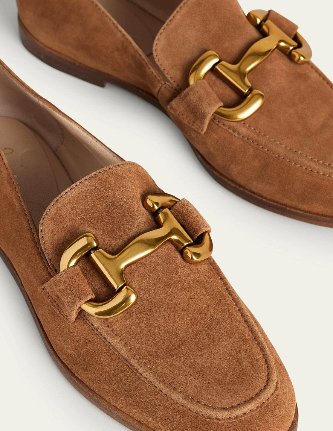 Iris Snaffle Loafers-Ginger Snap Suede / Boden On sale
