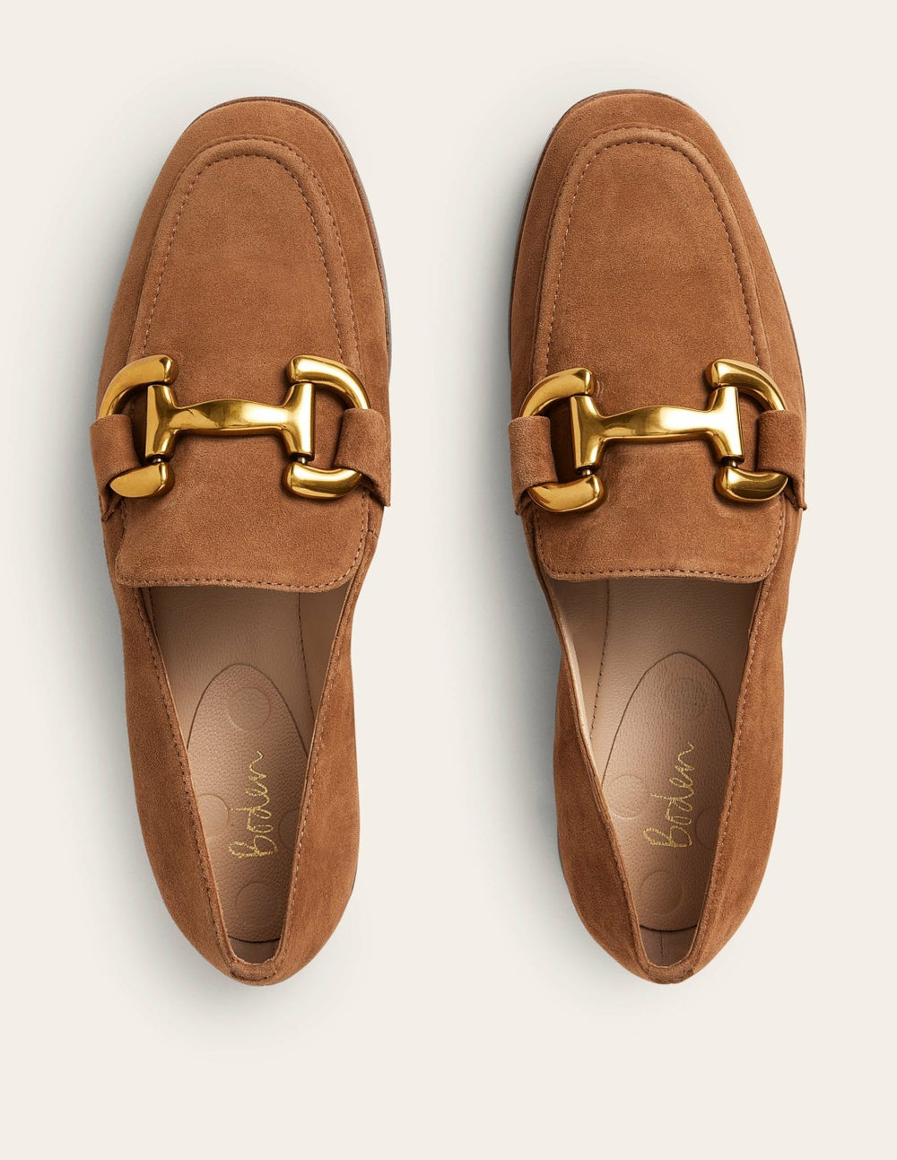 Iris Snaffle Loafers-Ginger Snap Suede / Boden On sale