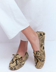 Heidi Stitched Soft Loafers-Snake / Boden us