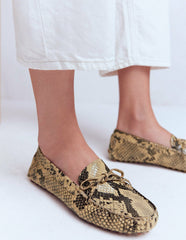 Heidi Stitched Soft Loafers-Snake / Boden us