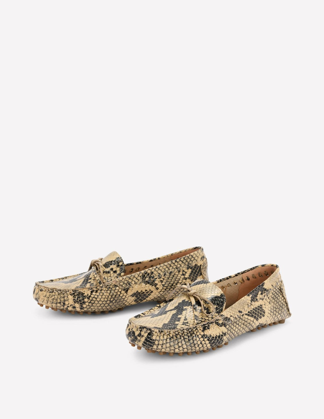 Heidi Stitched Soft Loafers-Snake / Boden us