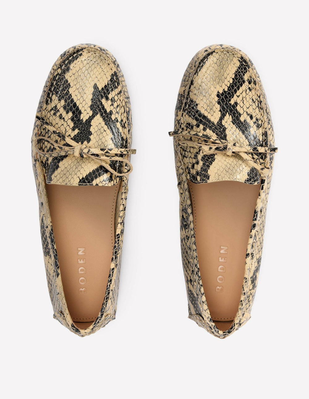 Heidi Stitched Soft Loafers-Snake / Boden us